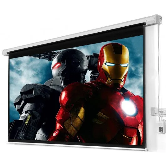 100" 80 x 60 Remote Control Motorize Electric Auto Projector