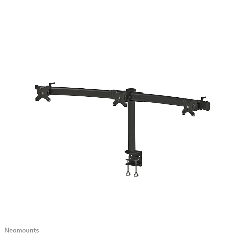 Desk Mount Triple 10-27In Black