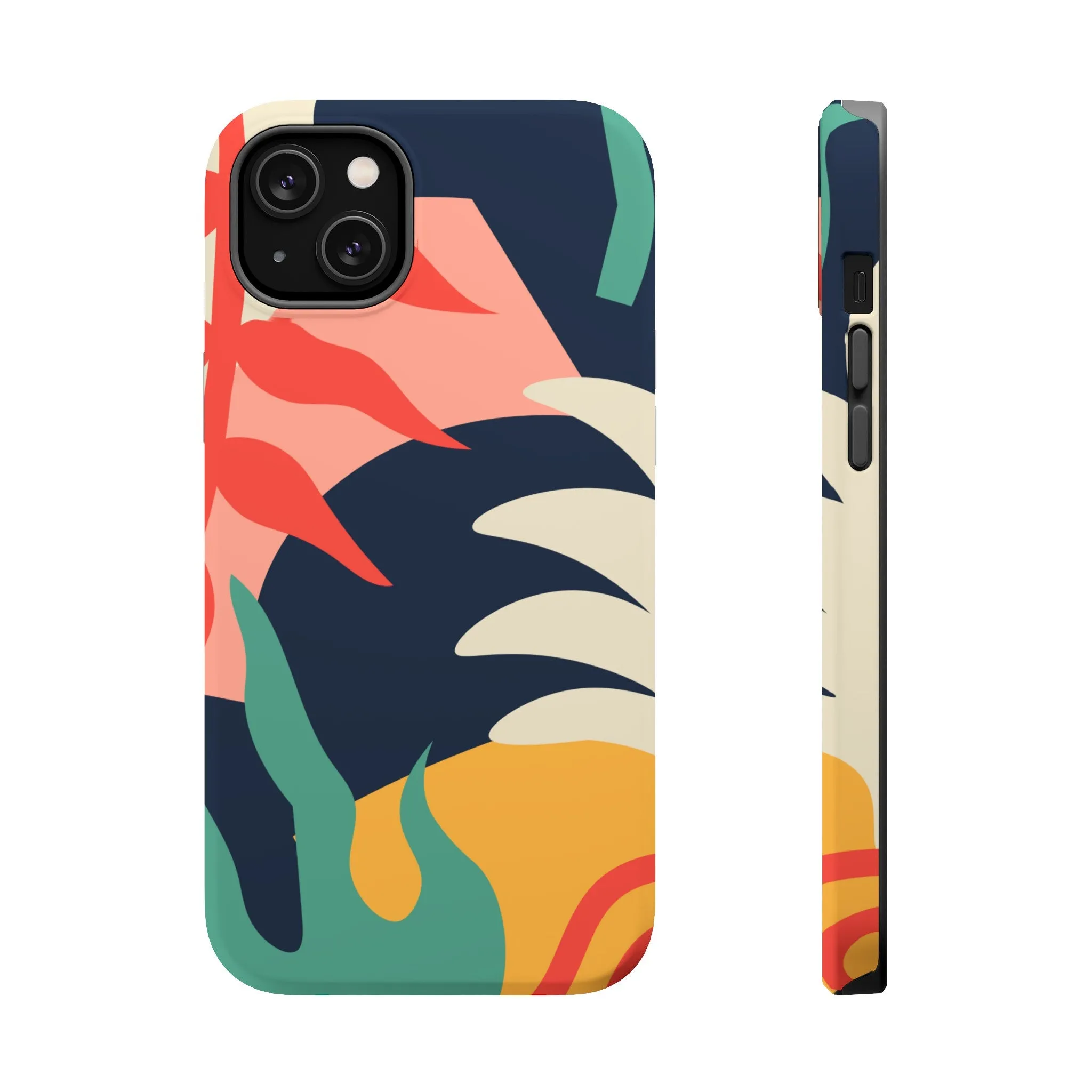 Floral Fantasy | Navy Abstract Case