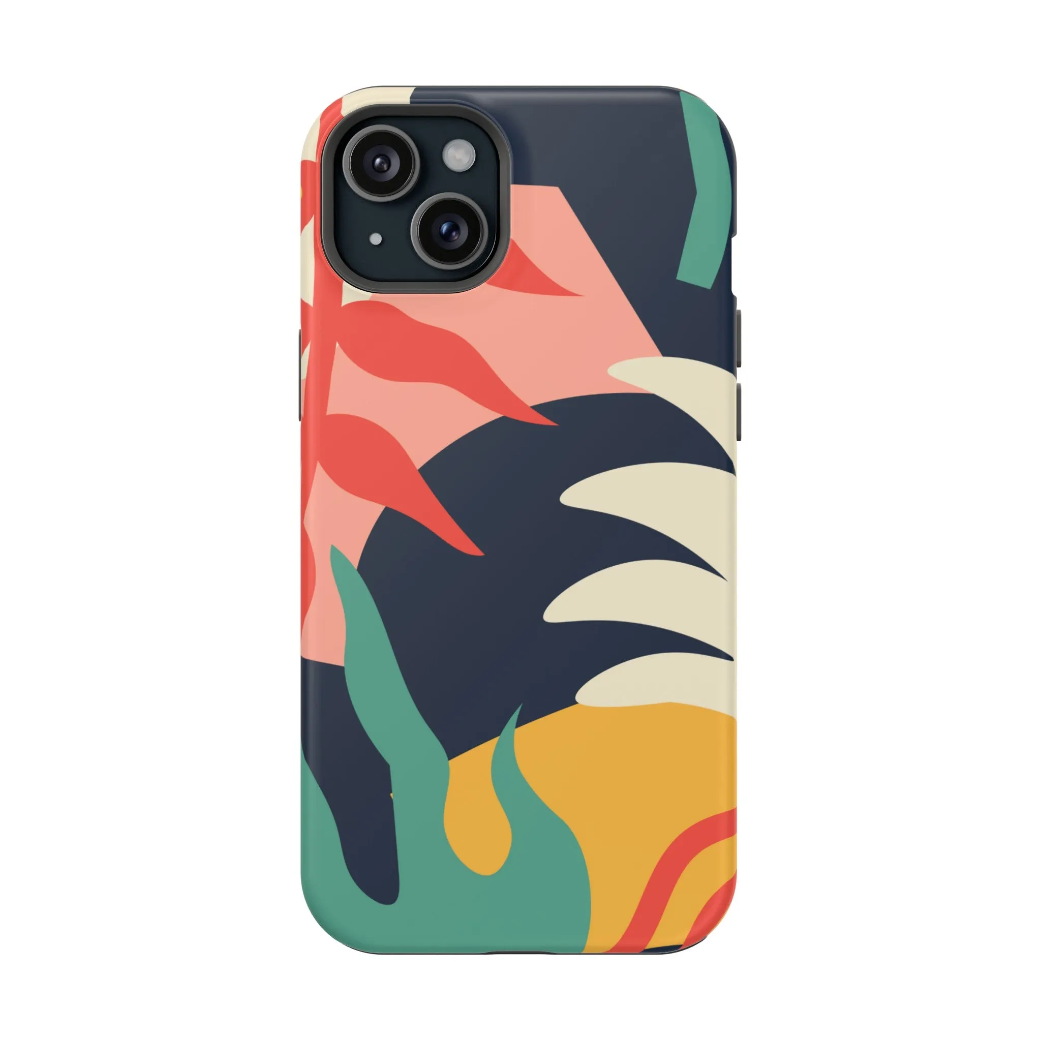 Floral Fantasy | Navy Abstract Case