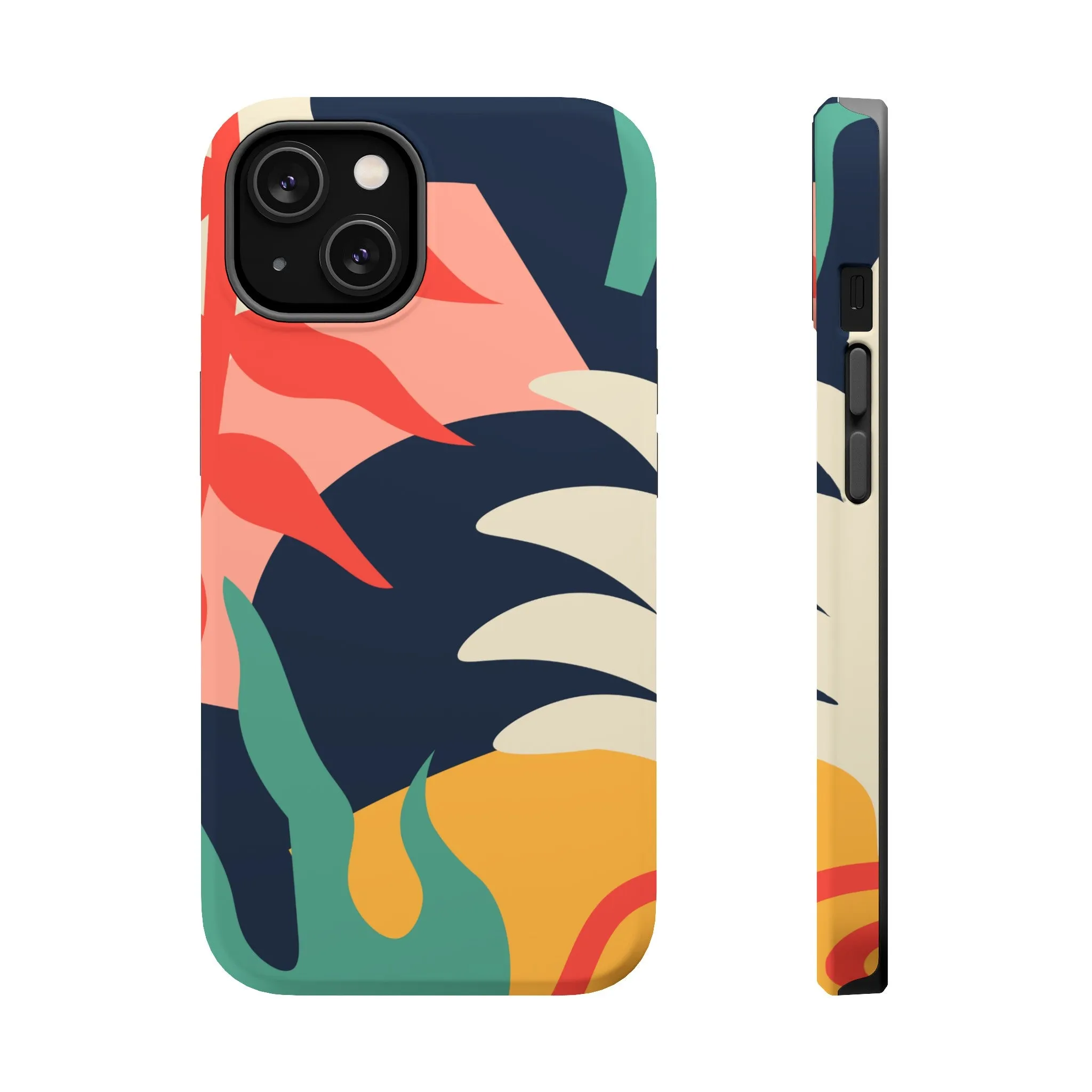 Floral Fantasy | Navy Abstract Case