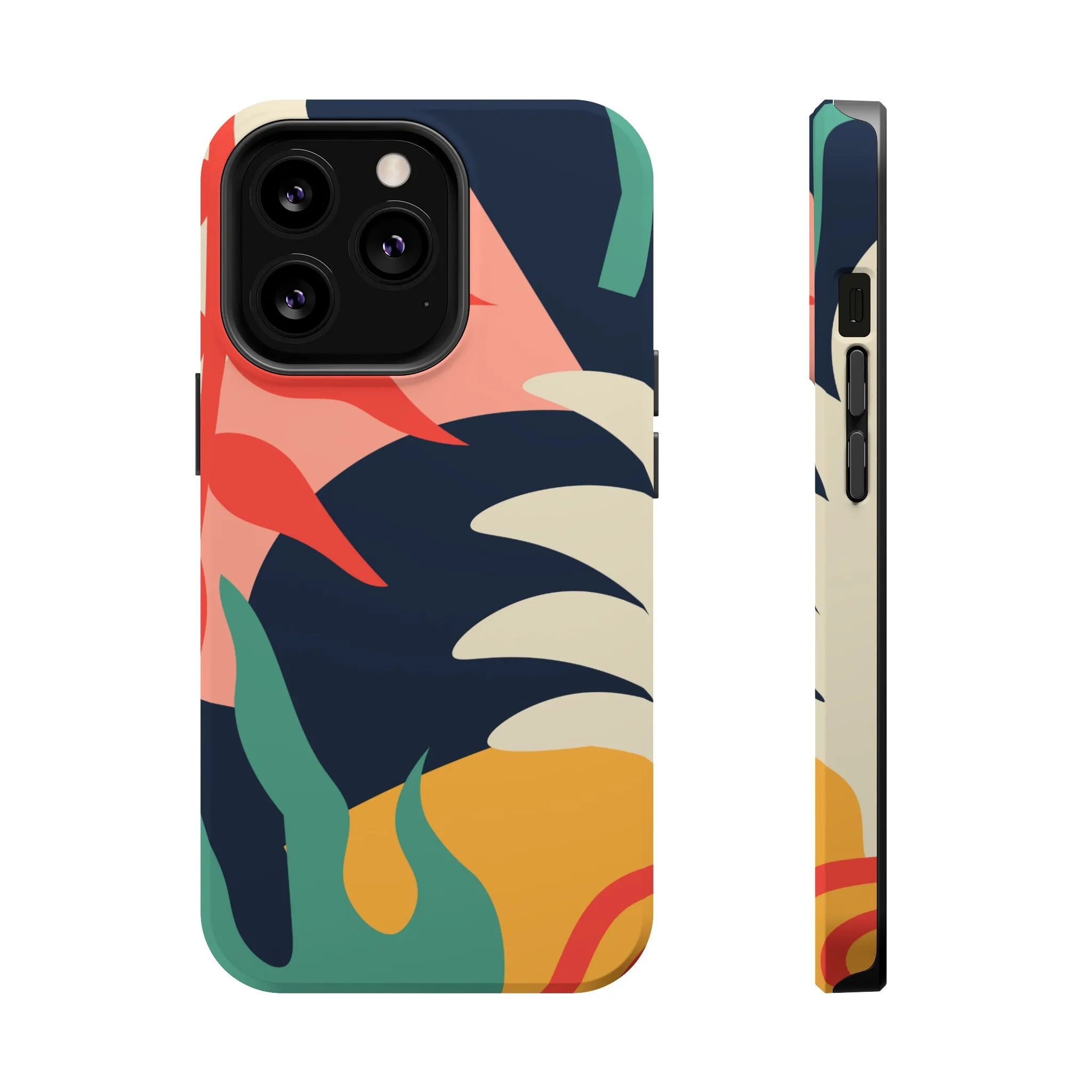 Floral Fantasy | Navy Abstract Case