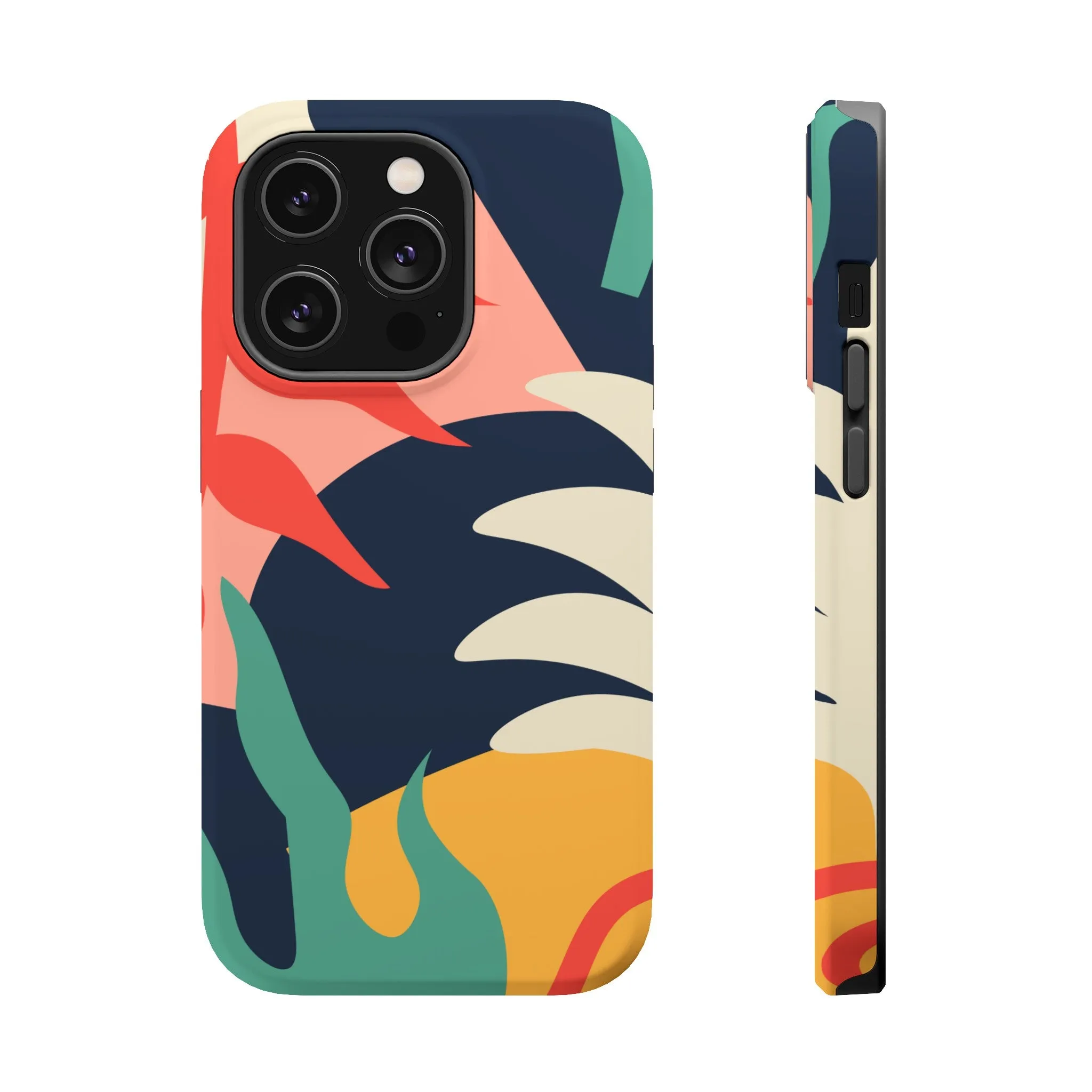 Floral Fantasy | Navy Abstract Case