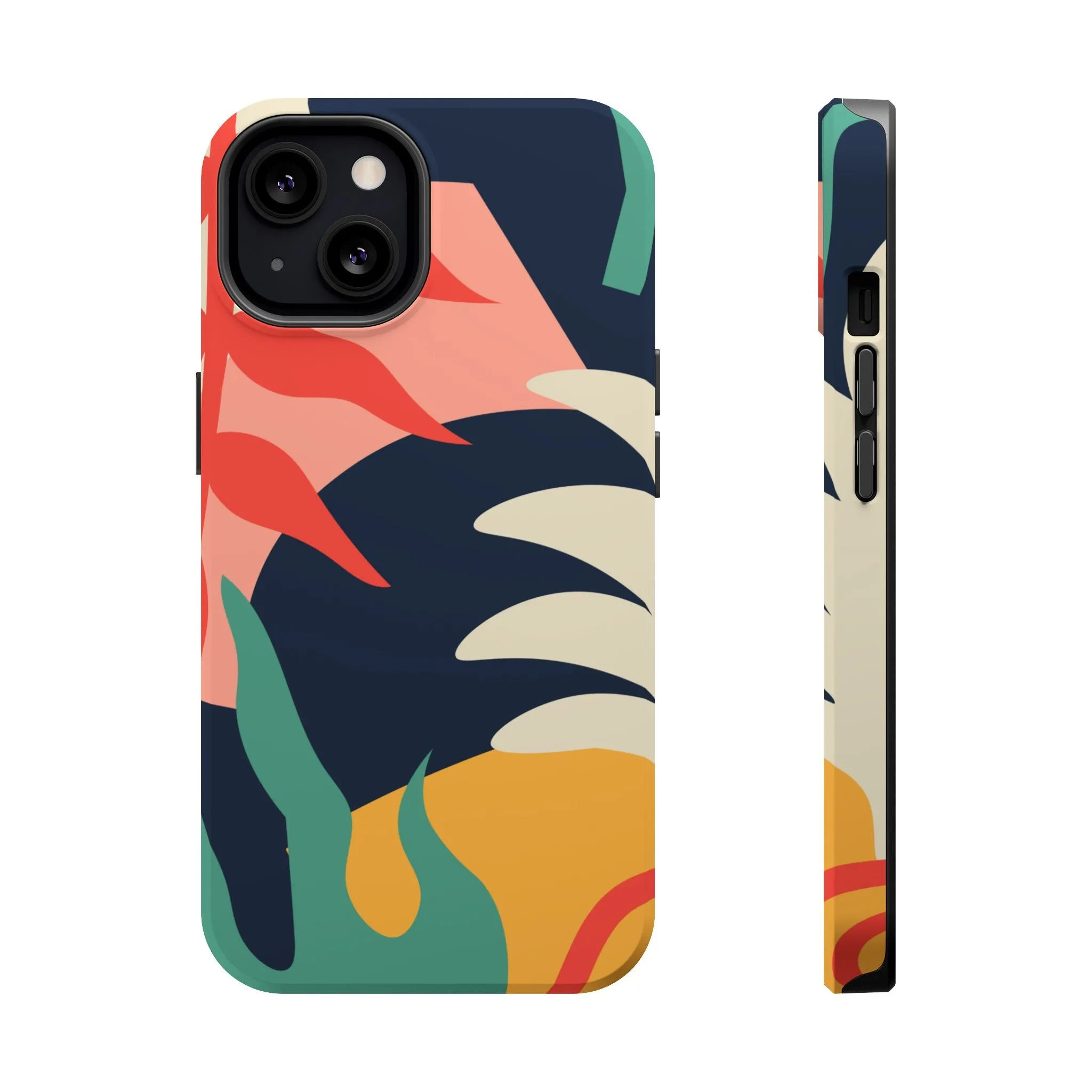 Floral Fantasy | Navy Abstract Case