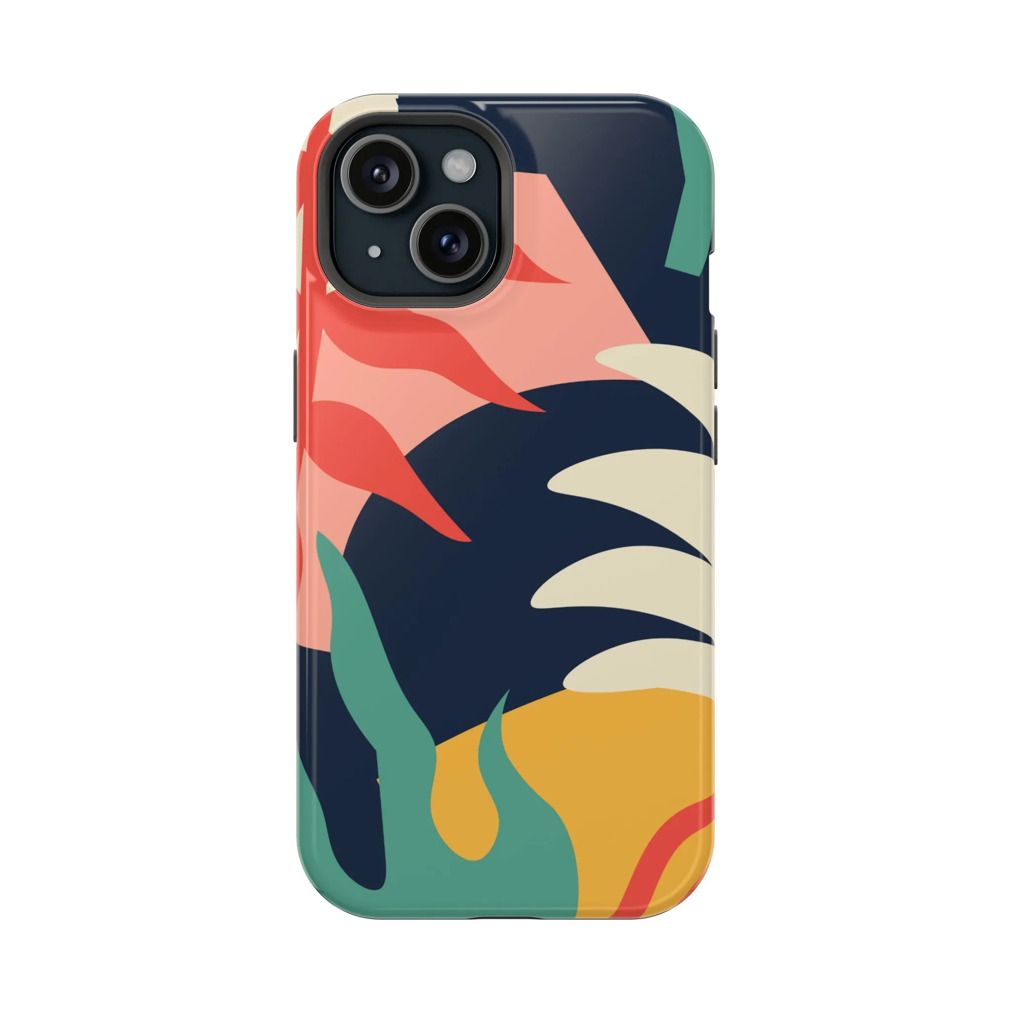 Floral Fantasy | Navy Abstract Case