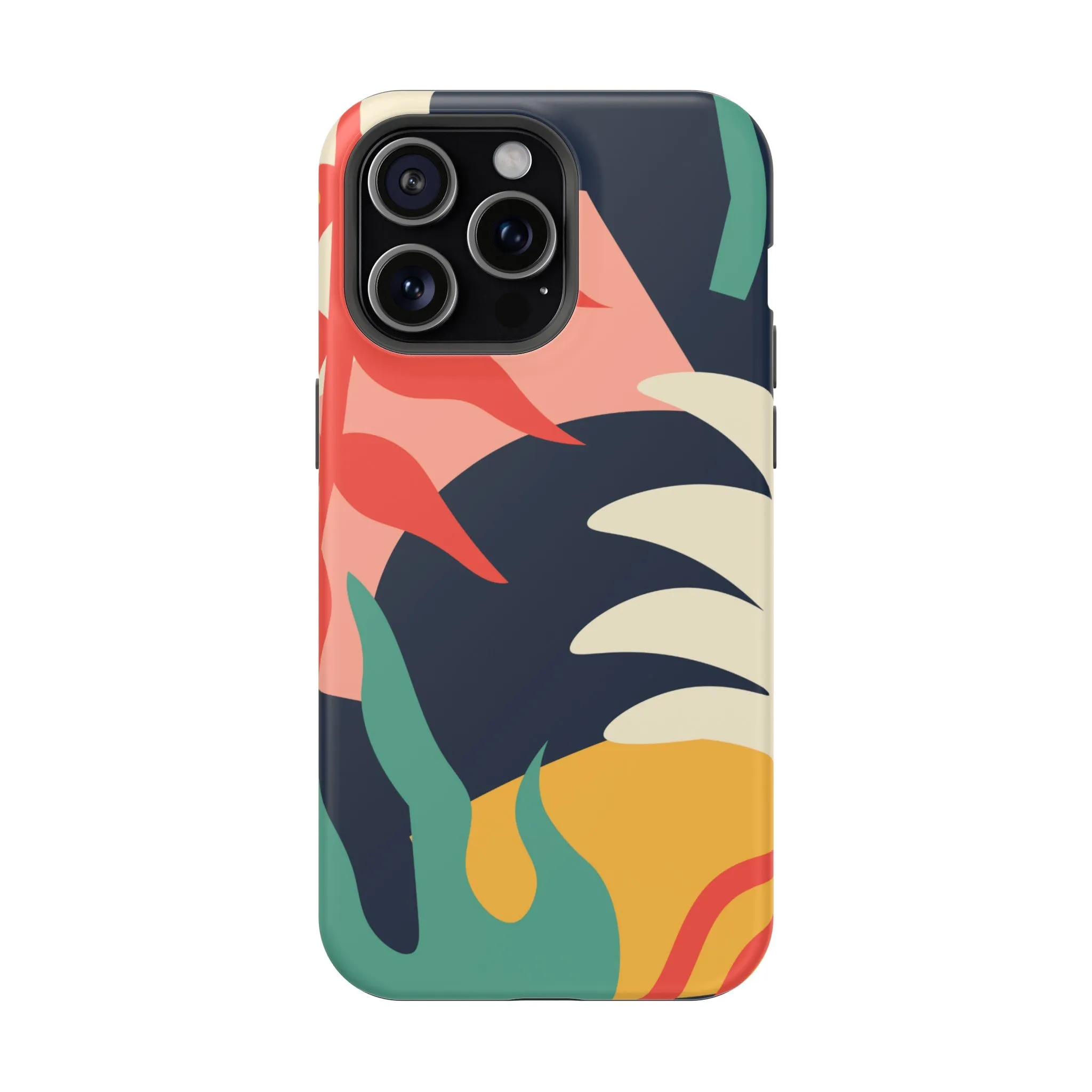 Floral Fantasy | Navy Abstract Case