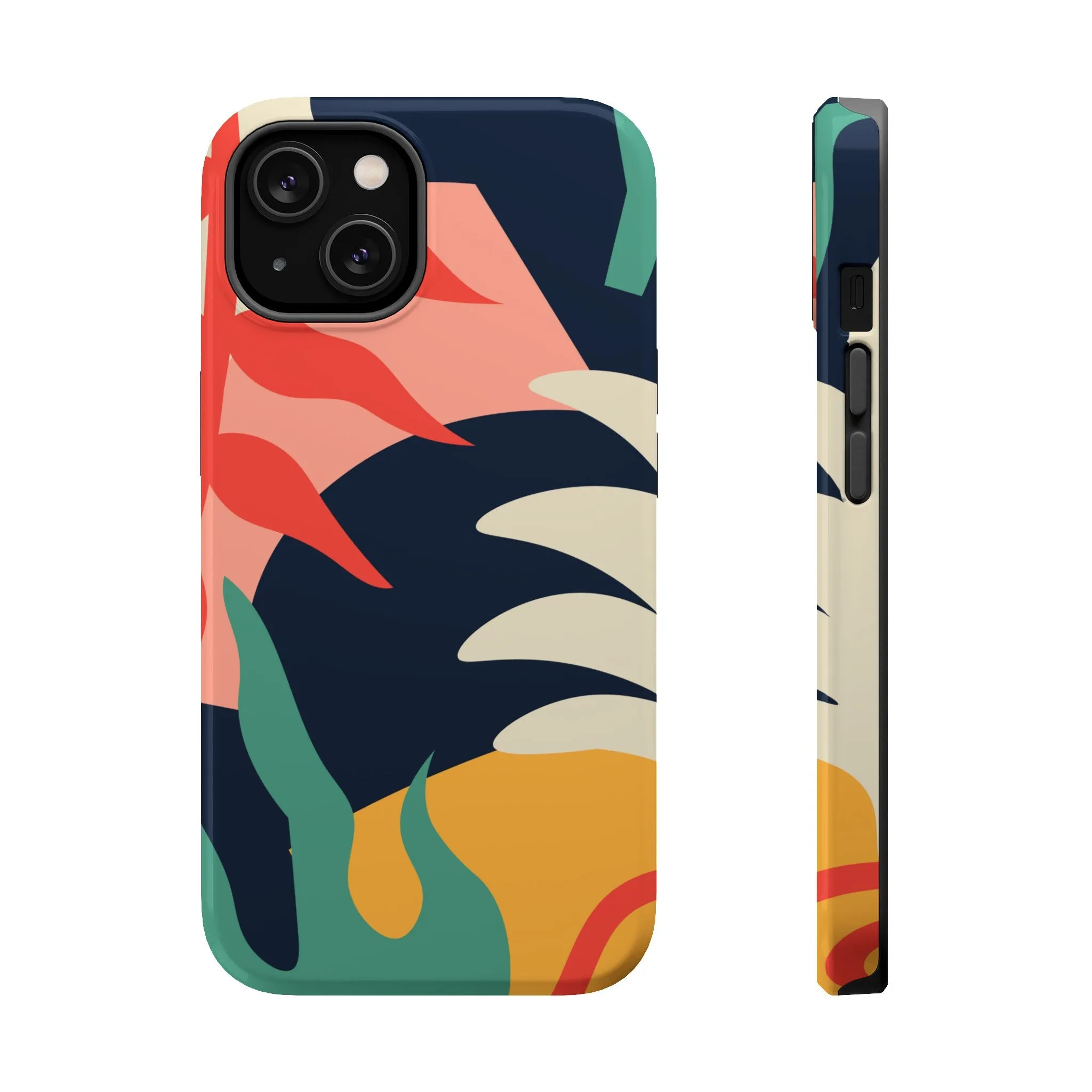 Floral Fantasy | Navy Abstract Case