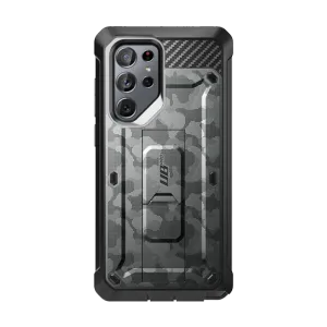 Galaxy S22 Ultra Unicorn Beetle PRO Rugged Case-Gray Camo