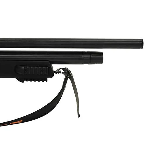 Gladius PCP Air Rifle - .25 Caliber, 19.40" Barrel, 9 Rounds, Black Synthetic Stock-Black