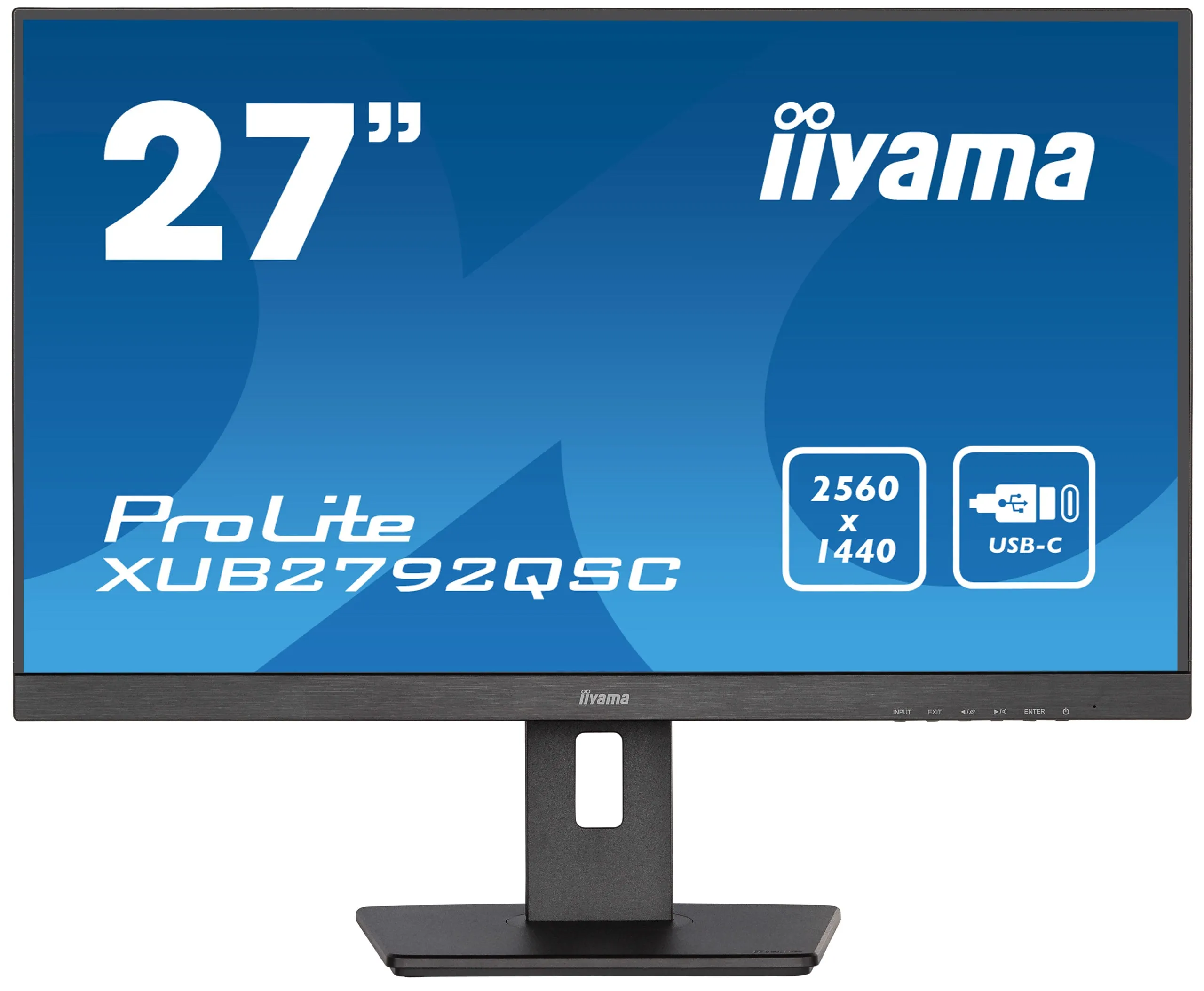 Iiyama Monitor Prolite Xub2792qsc-B5 - 68.5 Cm (27") - 2560 X 1440 Wqhd