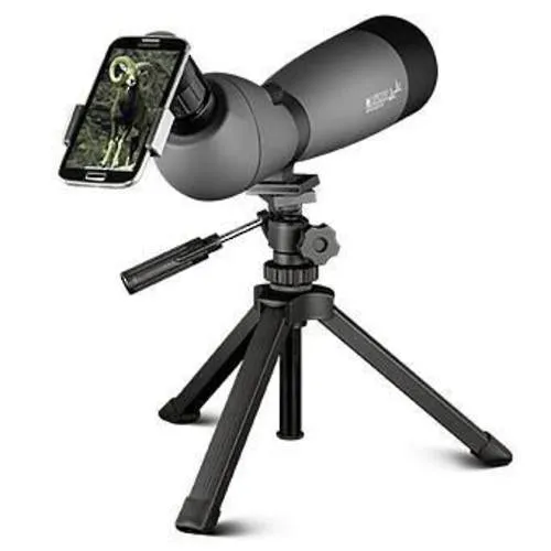 Konus Konuspot 80C Spotting Scope with Smartphone adapter & tripod -Black