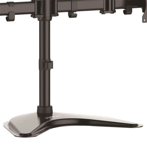 Startech.Com Quad Monitor Stand - Articulating - Supports Monitors 13" To 27" - Adjustable Vesa Four Monitor Stand For 4