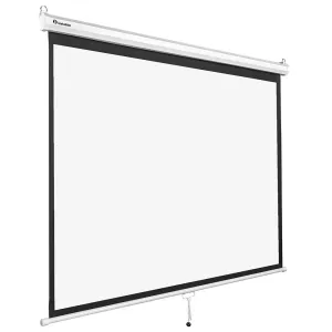 TheLAShop 72" Projector Screen Manual Pull Down 4:3 (57"x43")