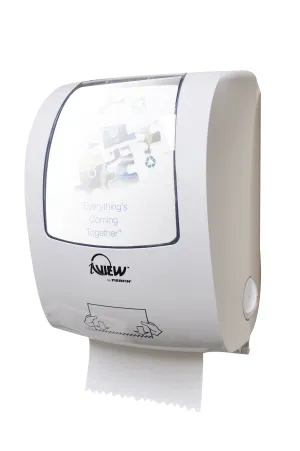 TOWEL DISPENSER/ Roll System/ Merfin/ Hands Free/ Manual/ White