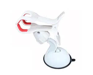 Universal Cellphone Windshield Dashboard Car Mount Holder - White