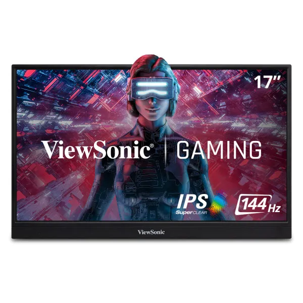 Viewsonic Omni - Led Monitor - Gaming - 17" (17.2" Viewable) - Portable - 1920 X 1080 Full Hd (1080P) @ 144 Hz - Ips - 2