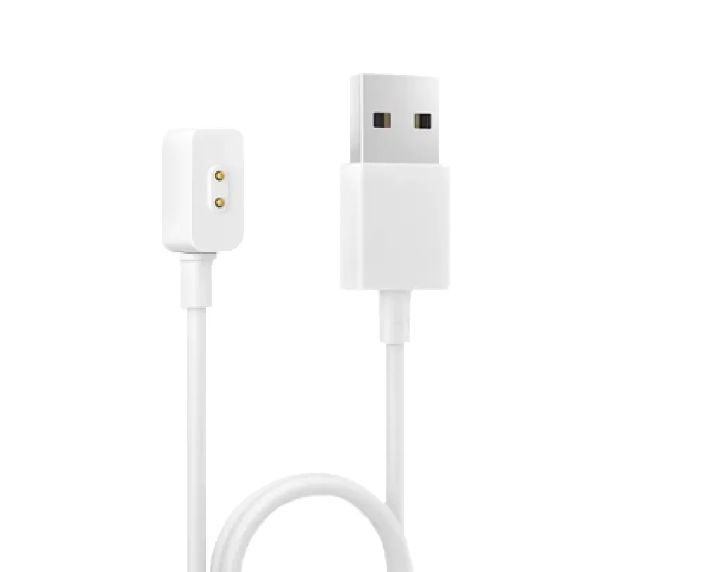 White Xiaomi Magnetic Charging Cable for Wearables 2 - Premium Quality