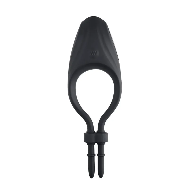 Zero Tolerance PERFECT FIT - Black USB Rechargeable Vibrating Lasso Cock Ring